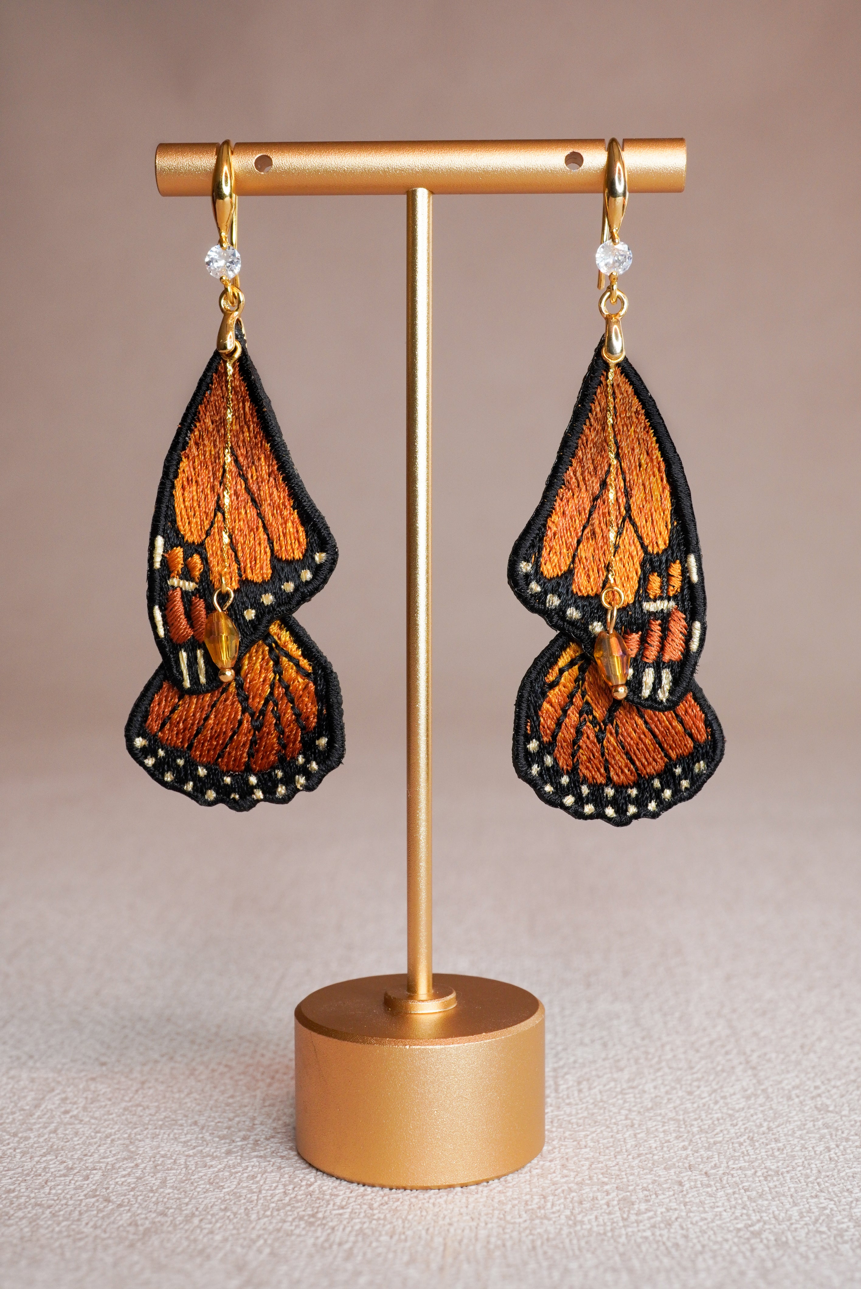Boucles Ailes de Monarque - Majestueuses
