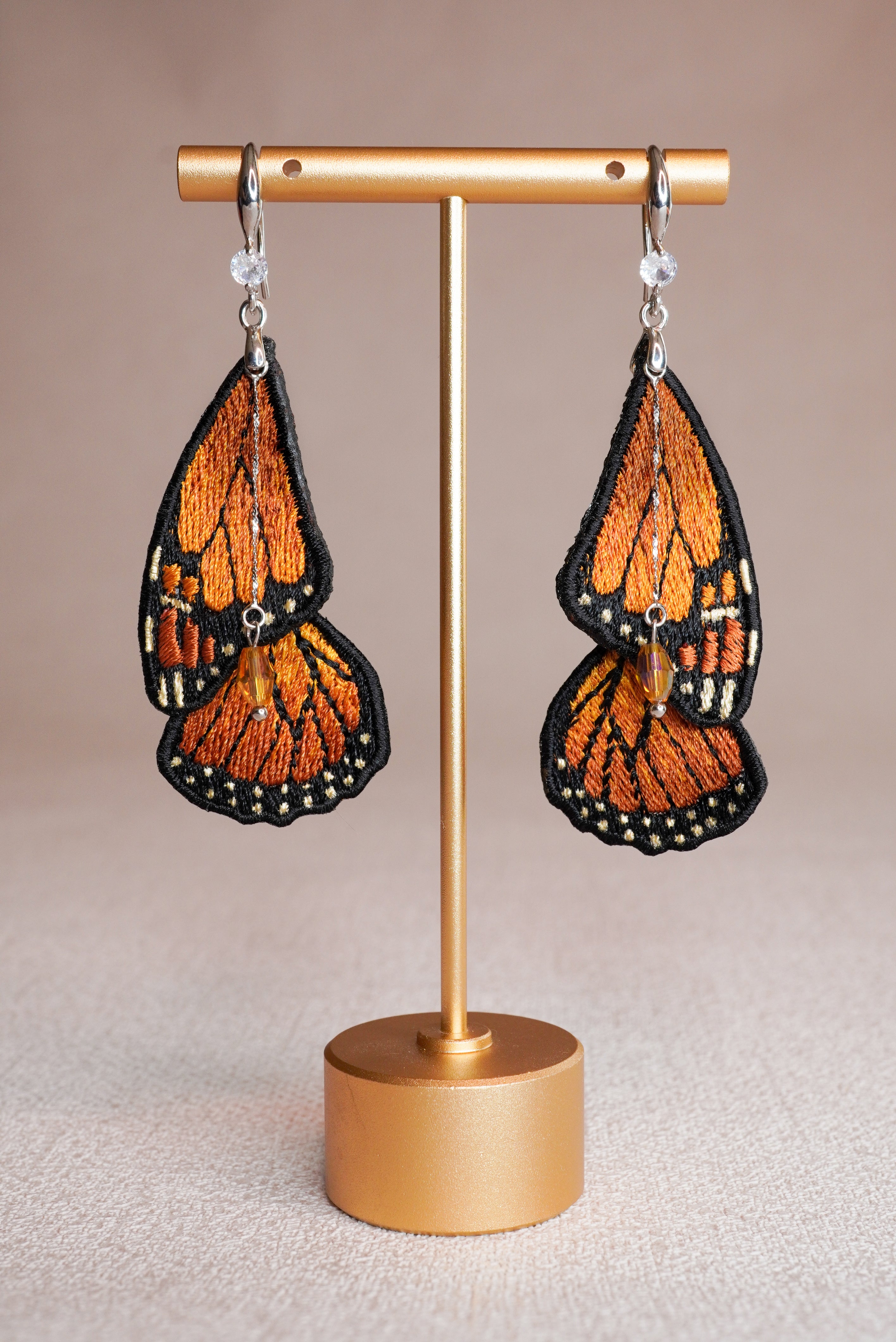 Boucles Ailes de Monarque - Majestueuses
