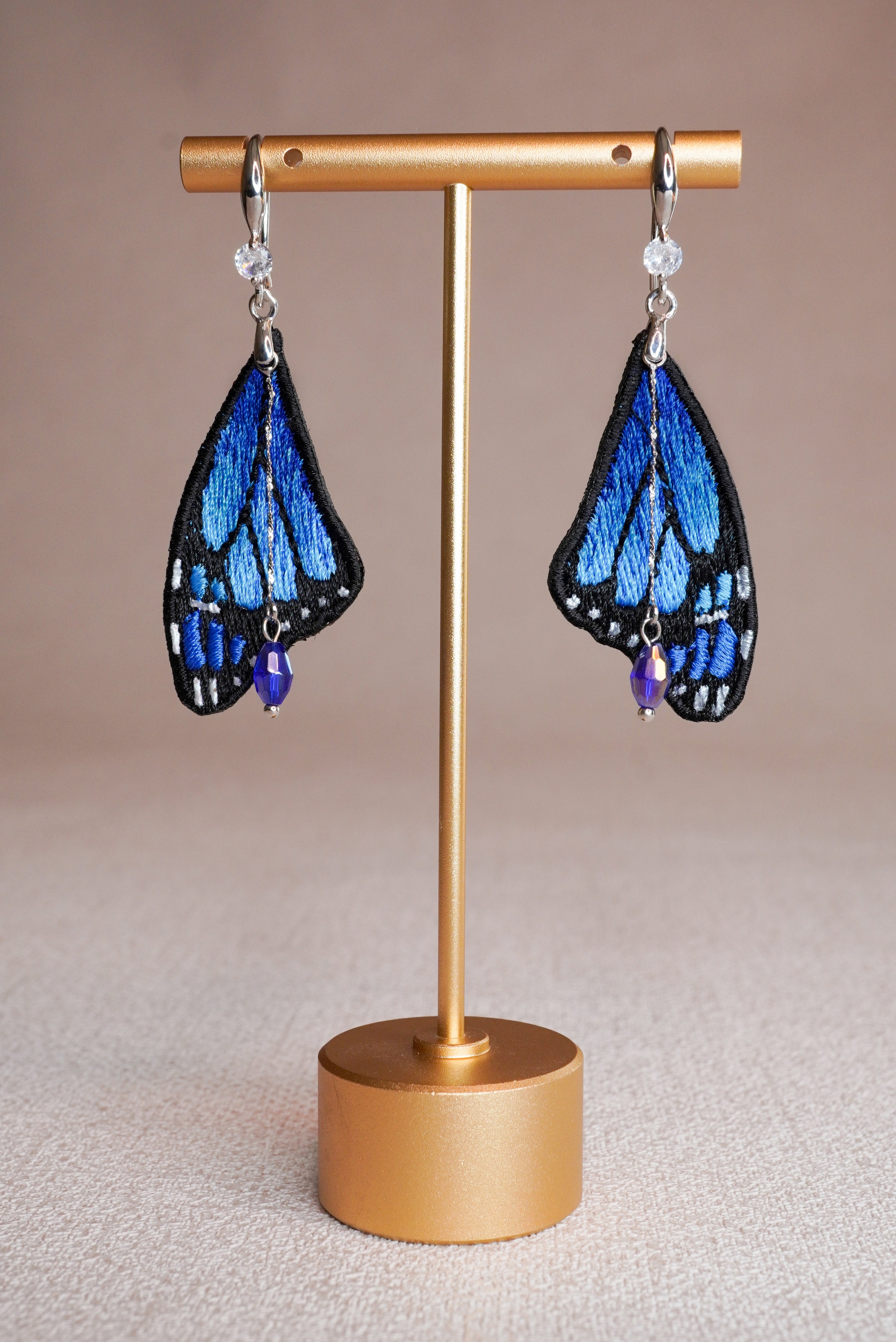Boucles Ailes de Saphir