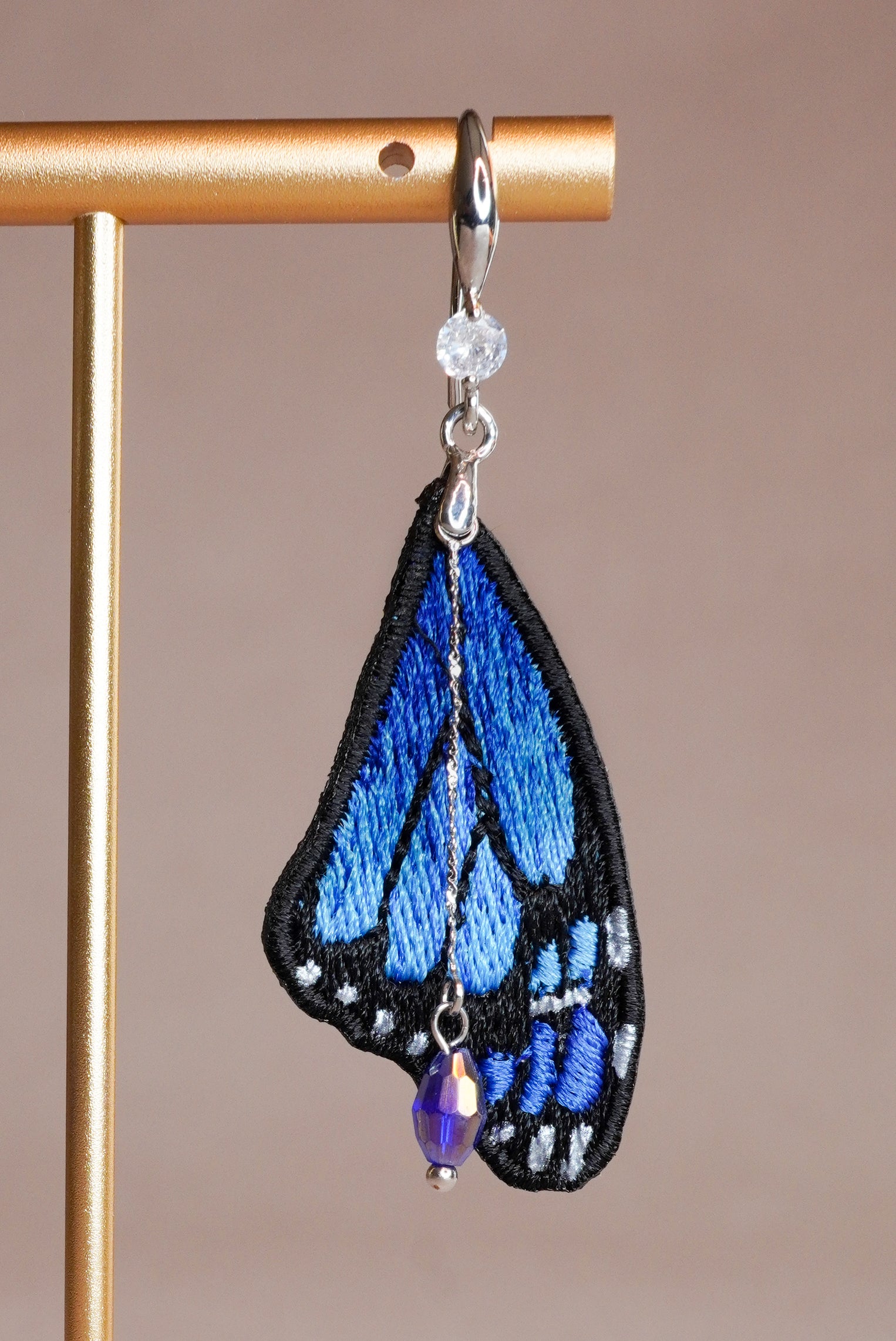Boucles Ailes de Saphir