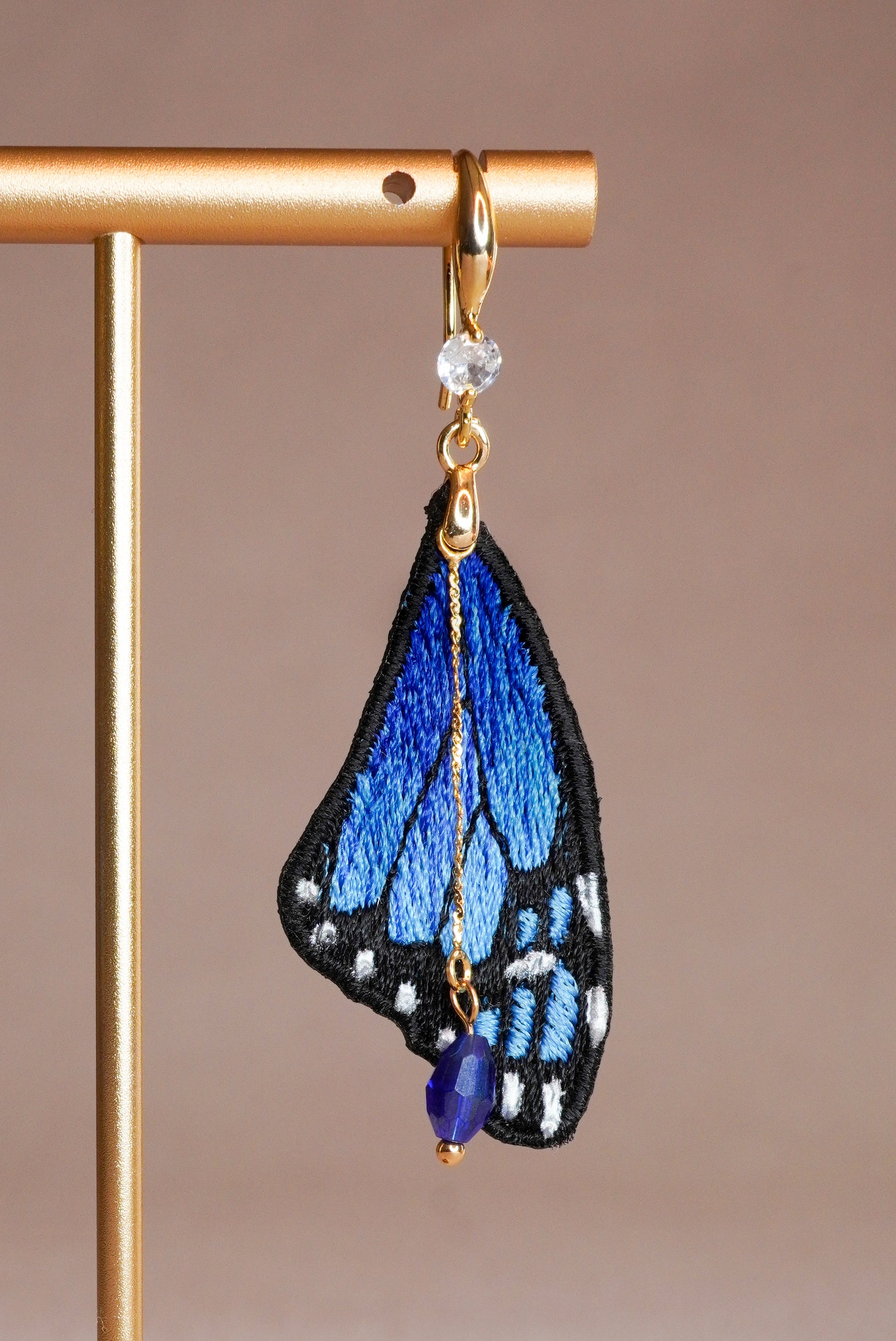 Boucles Ailes de Saphir