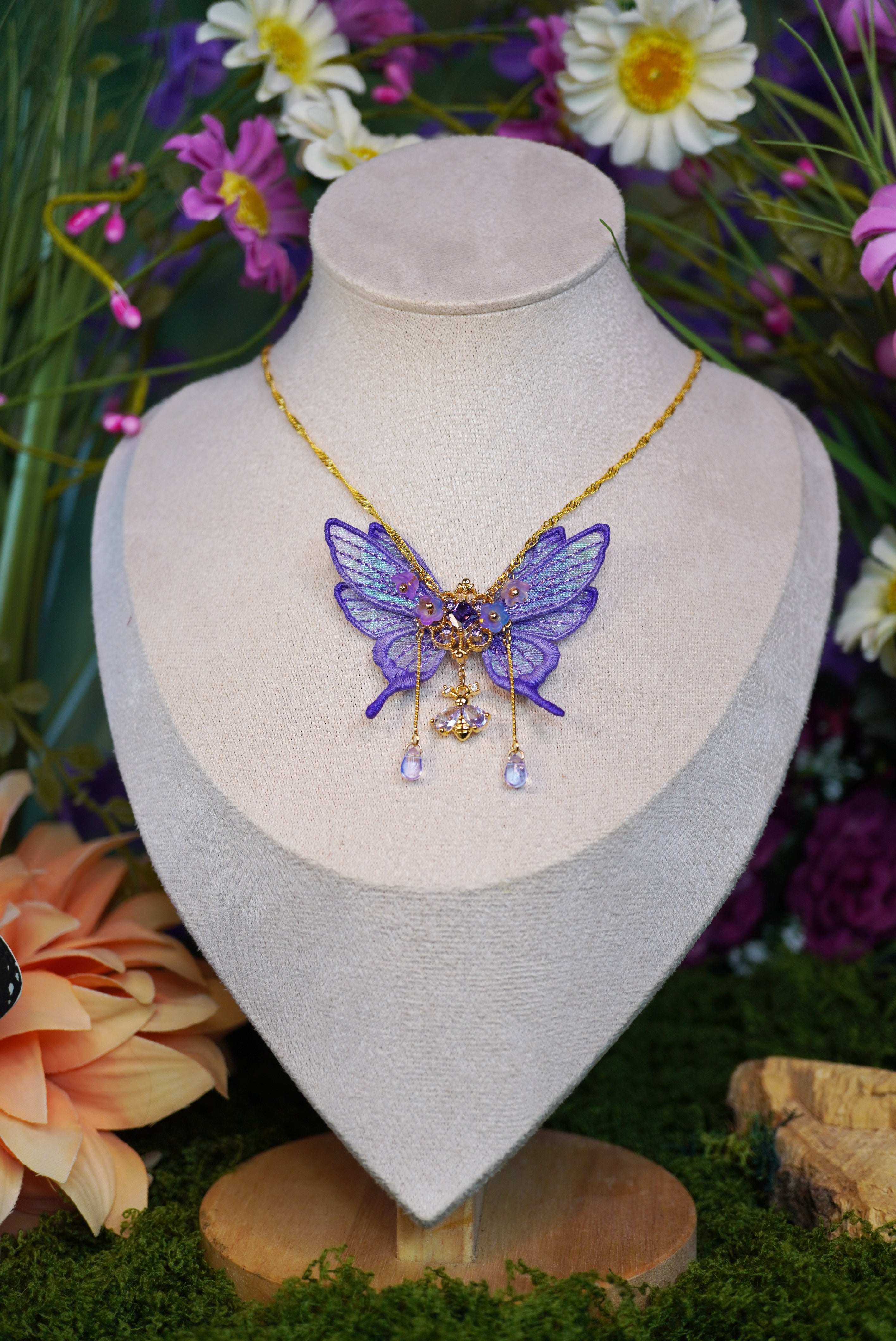 Collier "Éclat d'Améthyste"