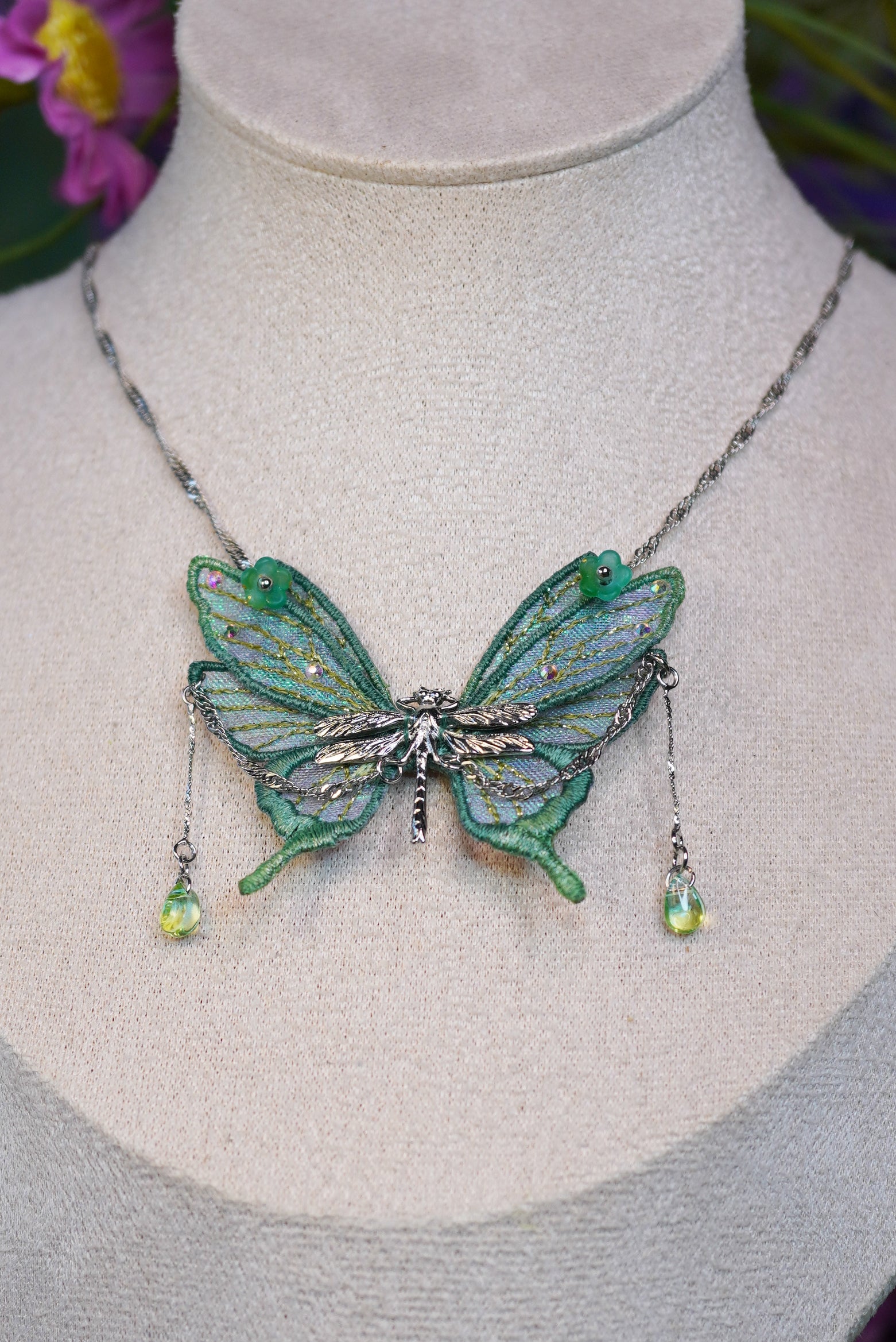 Collier "Libellule Féerique"