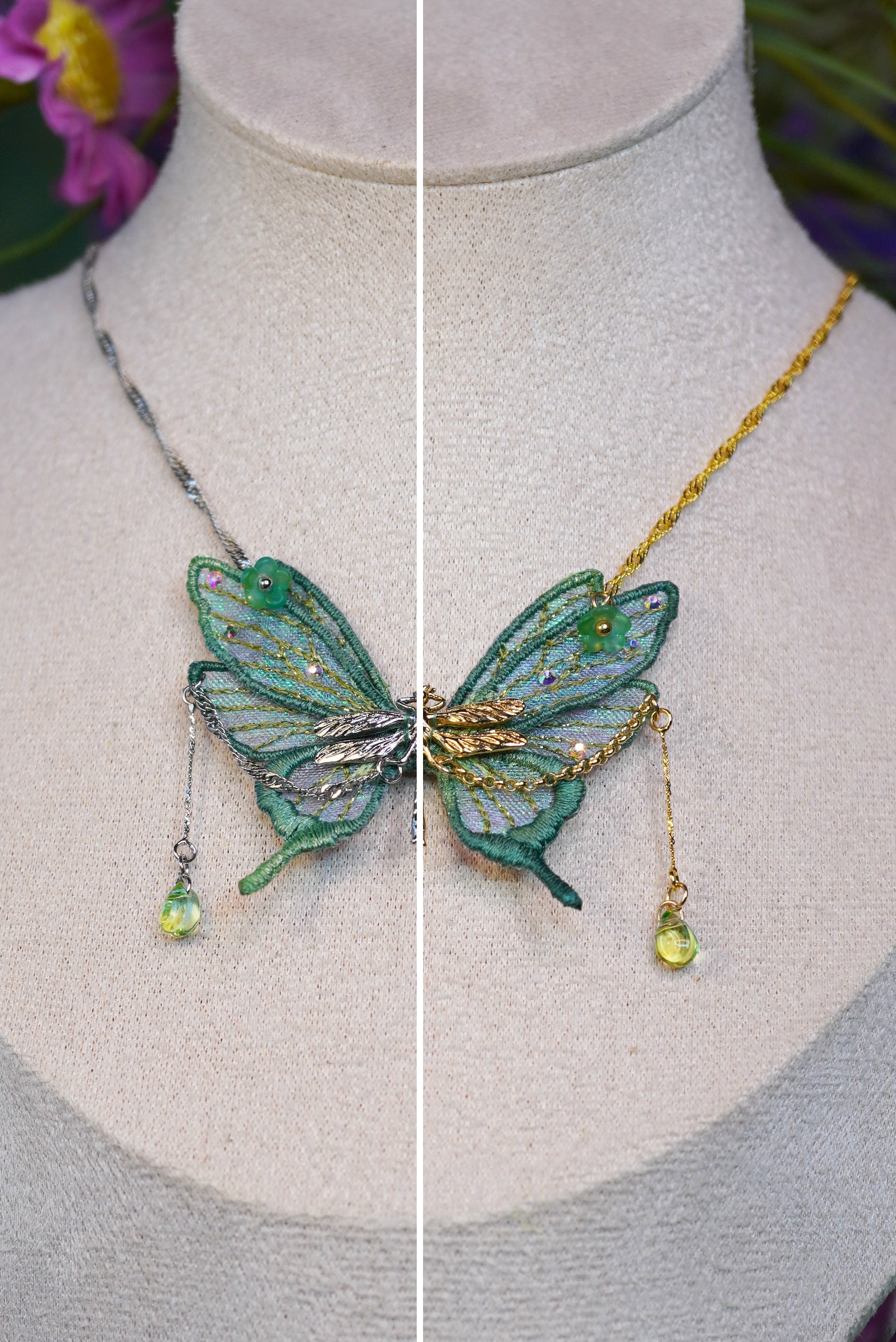 Collier "Libellule Féerique"