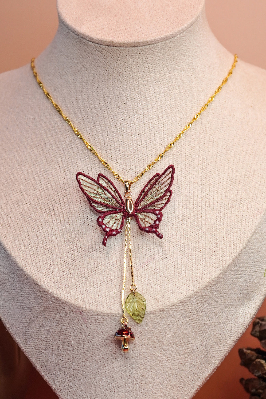 Collier "Mycelium Enchanté"