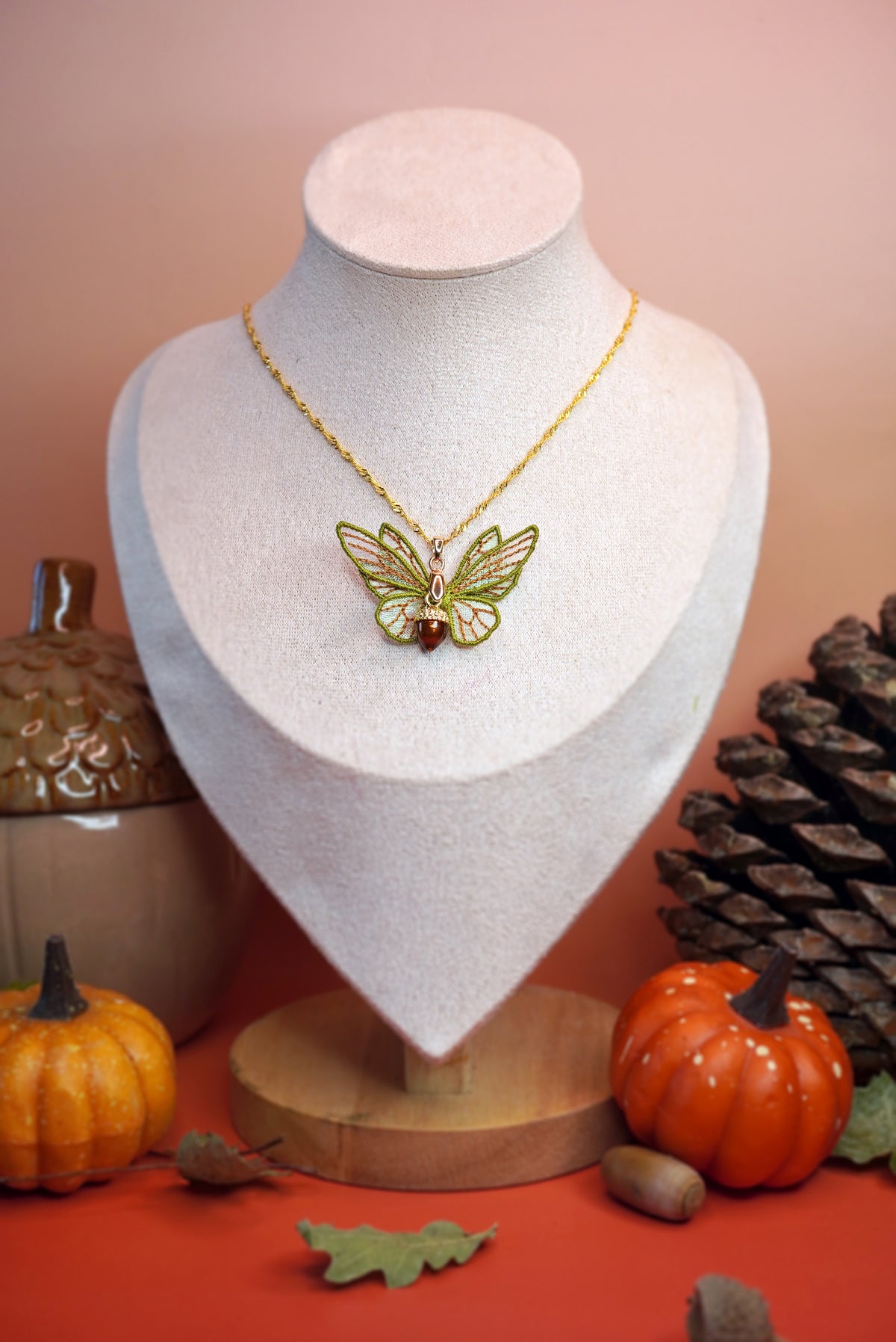 Collier "Murmures de la Forêt"