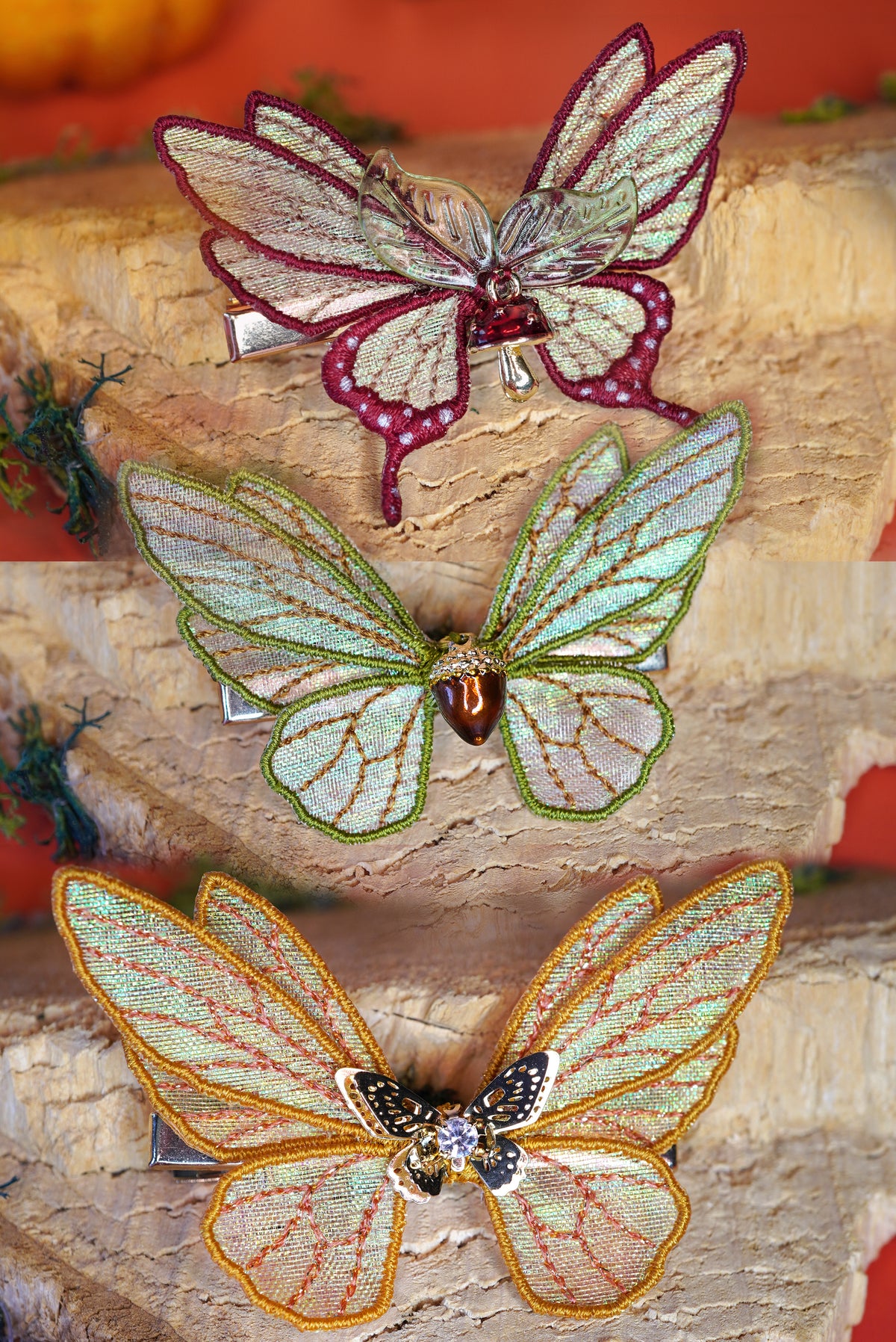 Barrette féérique Automnale