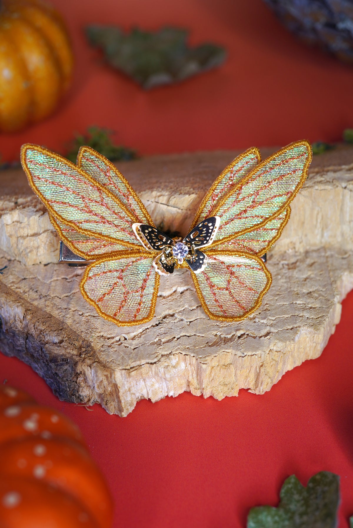 Barrette féérique Automnale