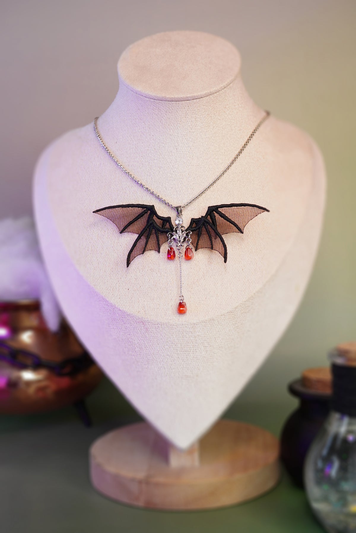 Collier "Baiser Nocturne"