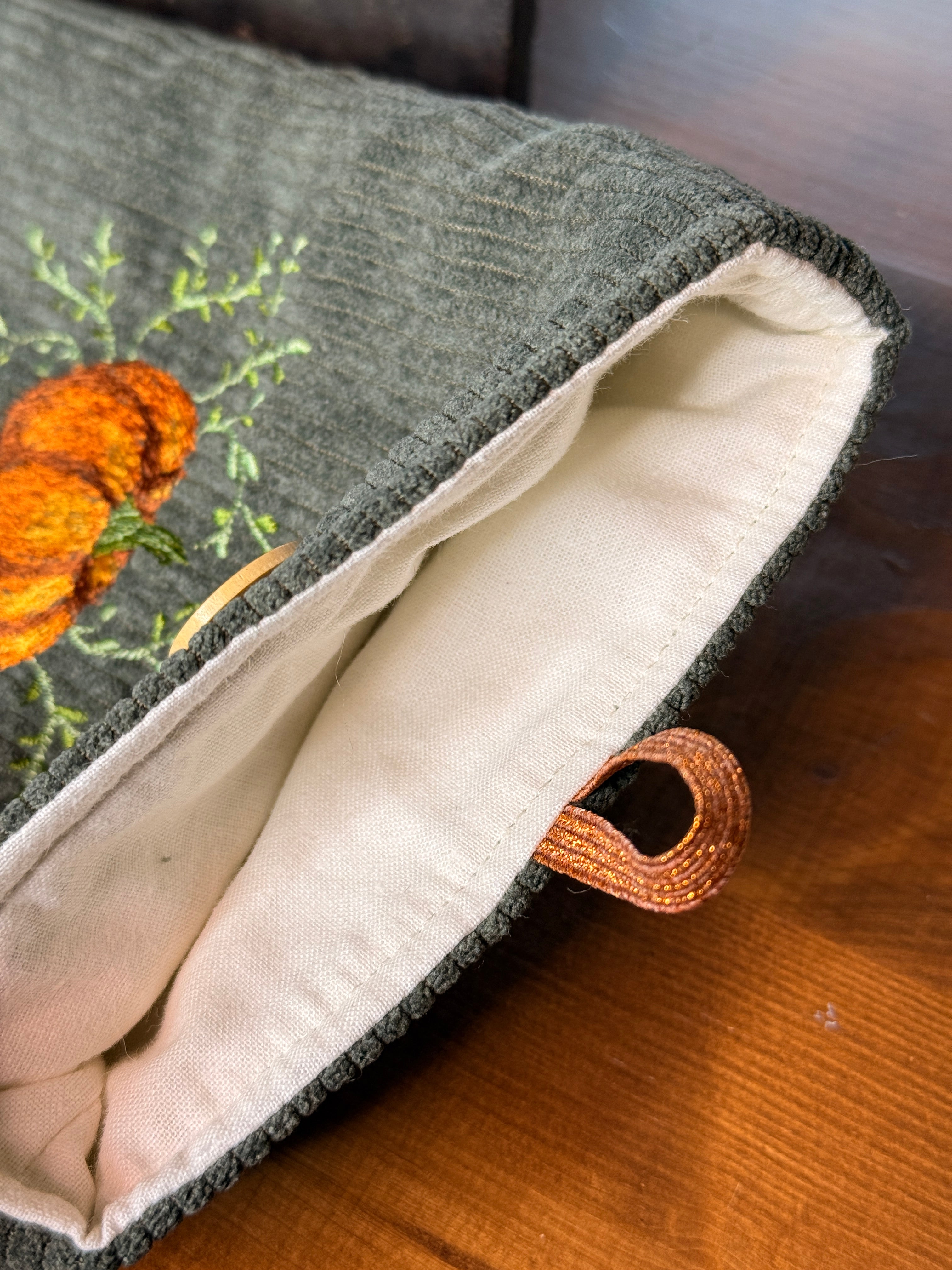 Pochette livre de poche "Citrouille"