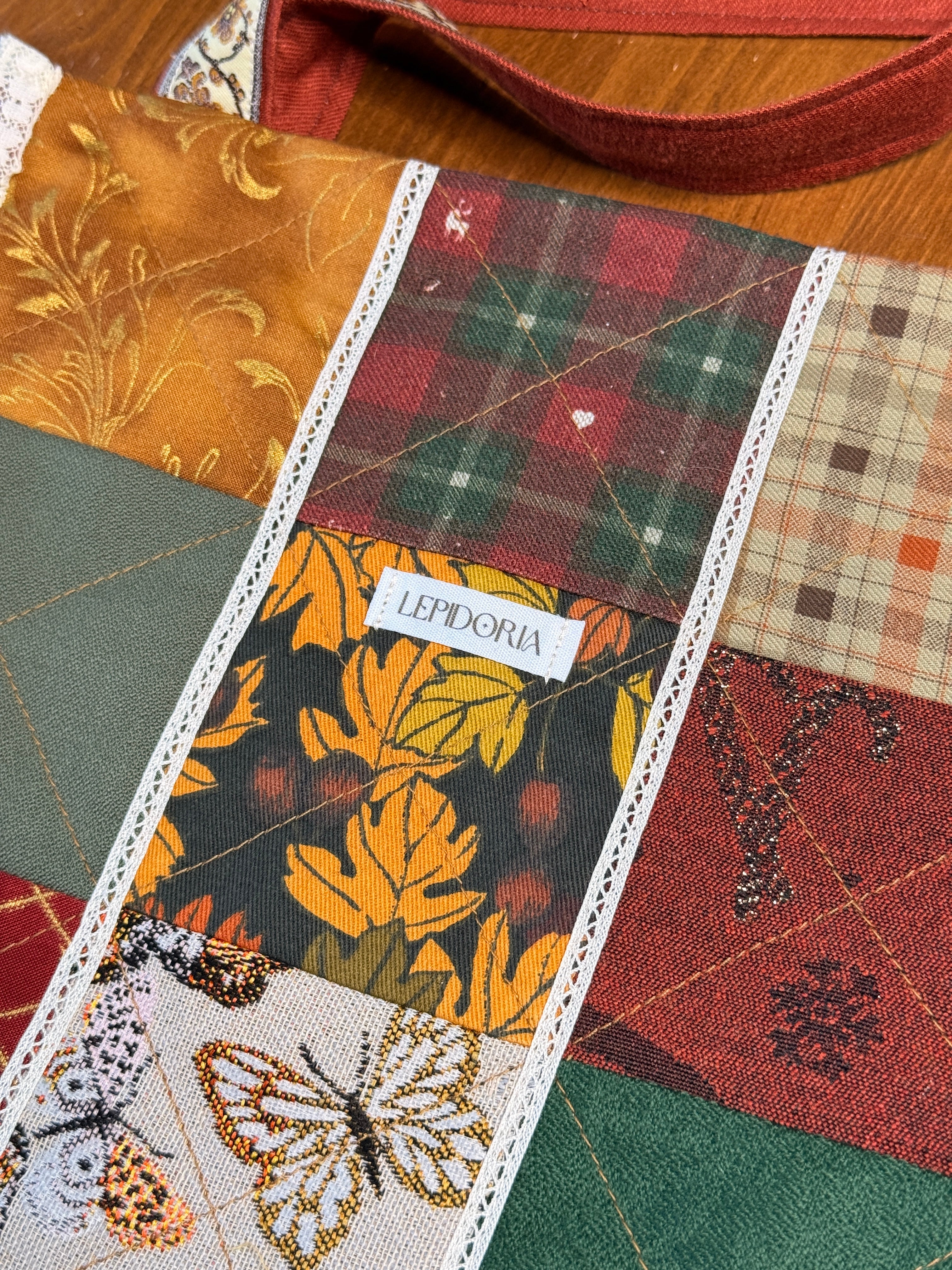 Sac explorateur -  Patchwork