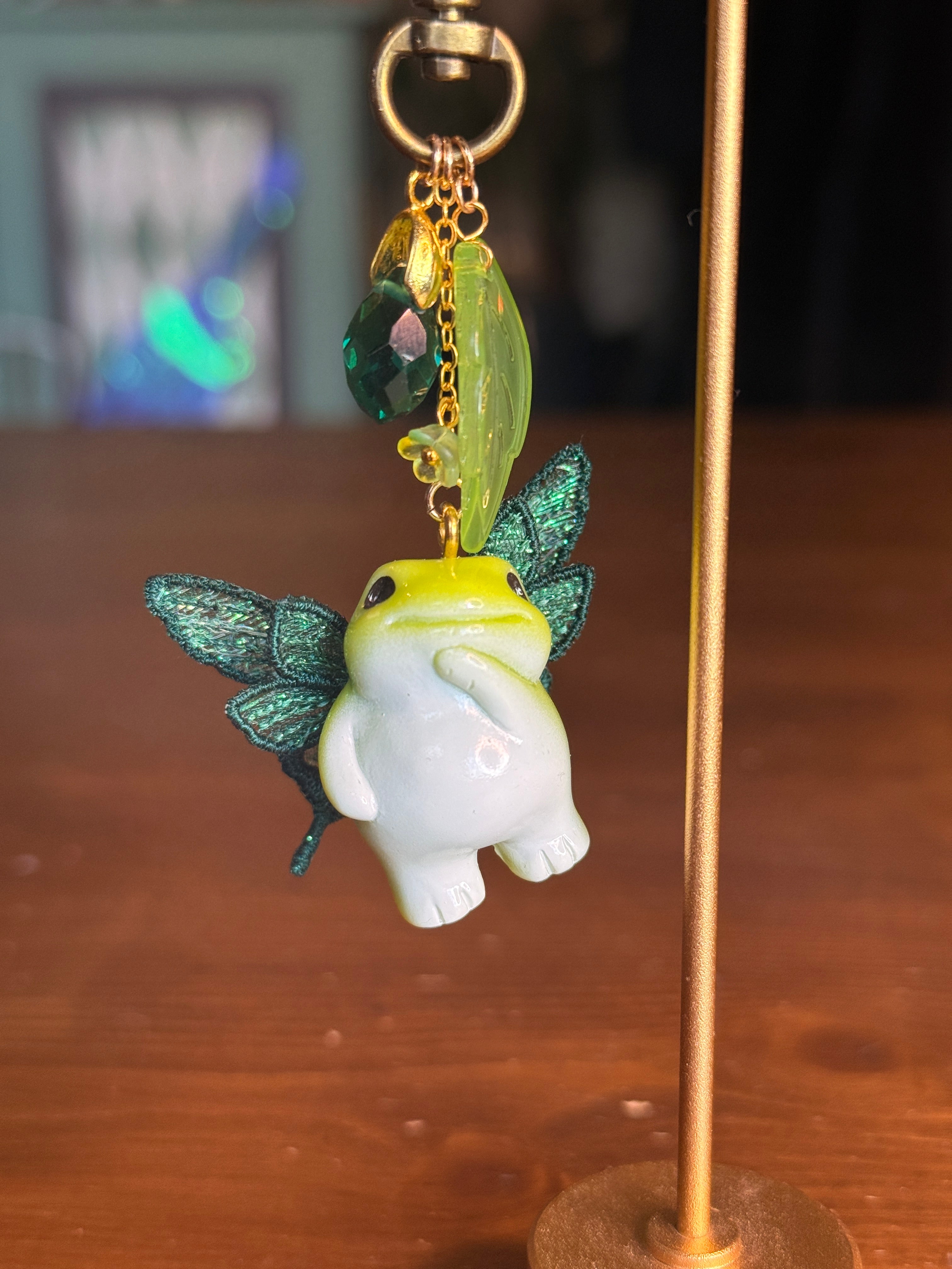 Porte-clés Grenouilles féériques