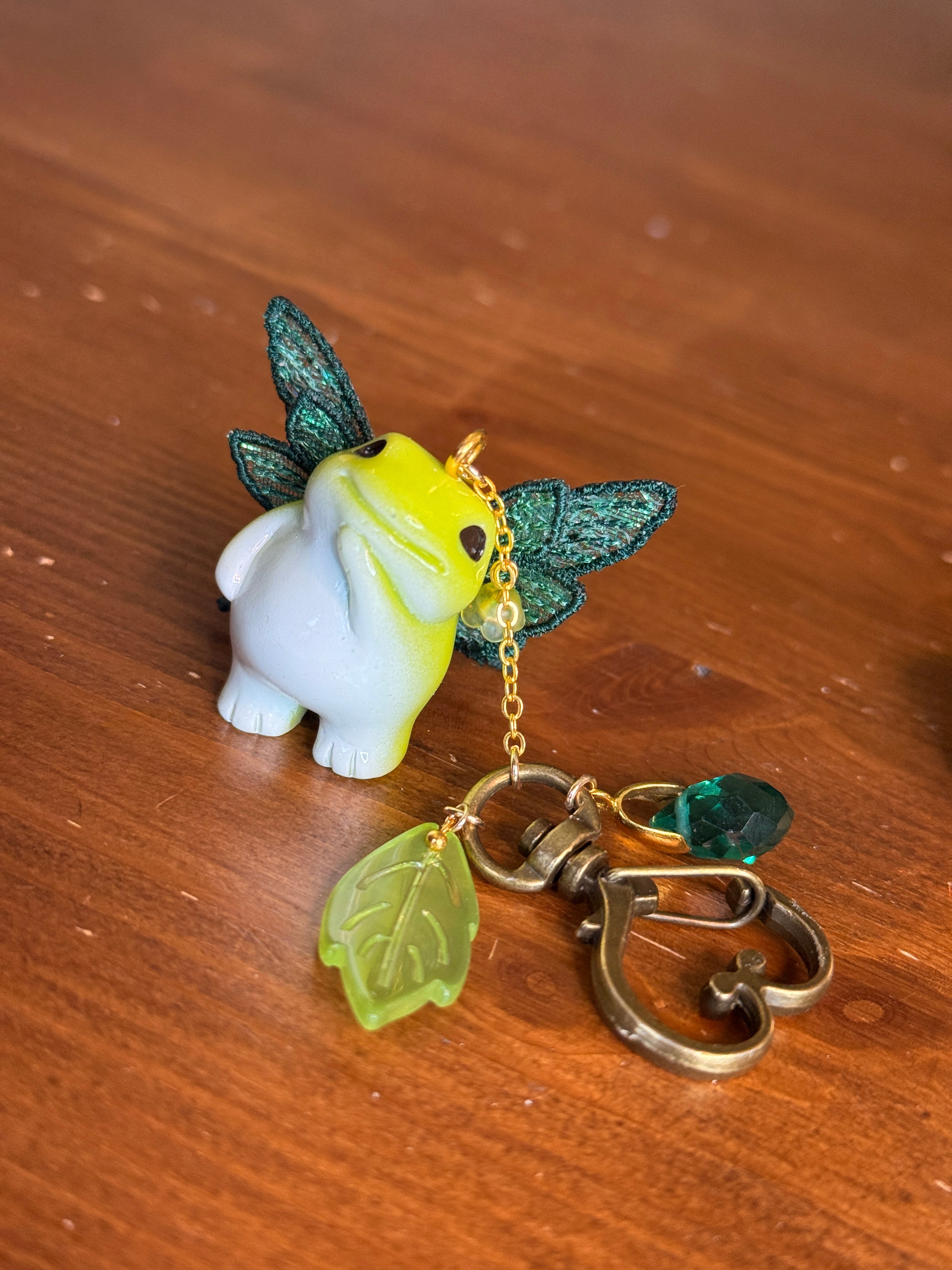 Porte-clés Grenouilles féériques
