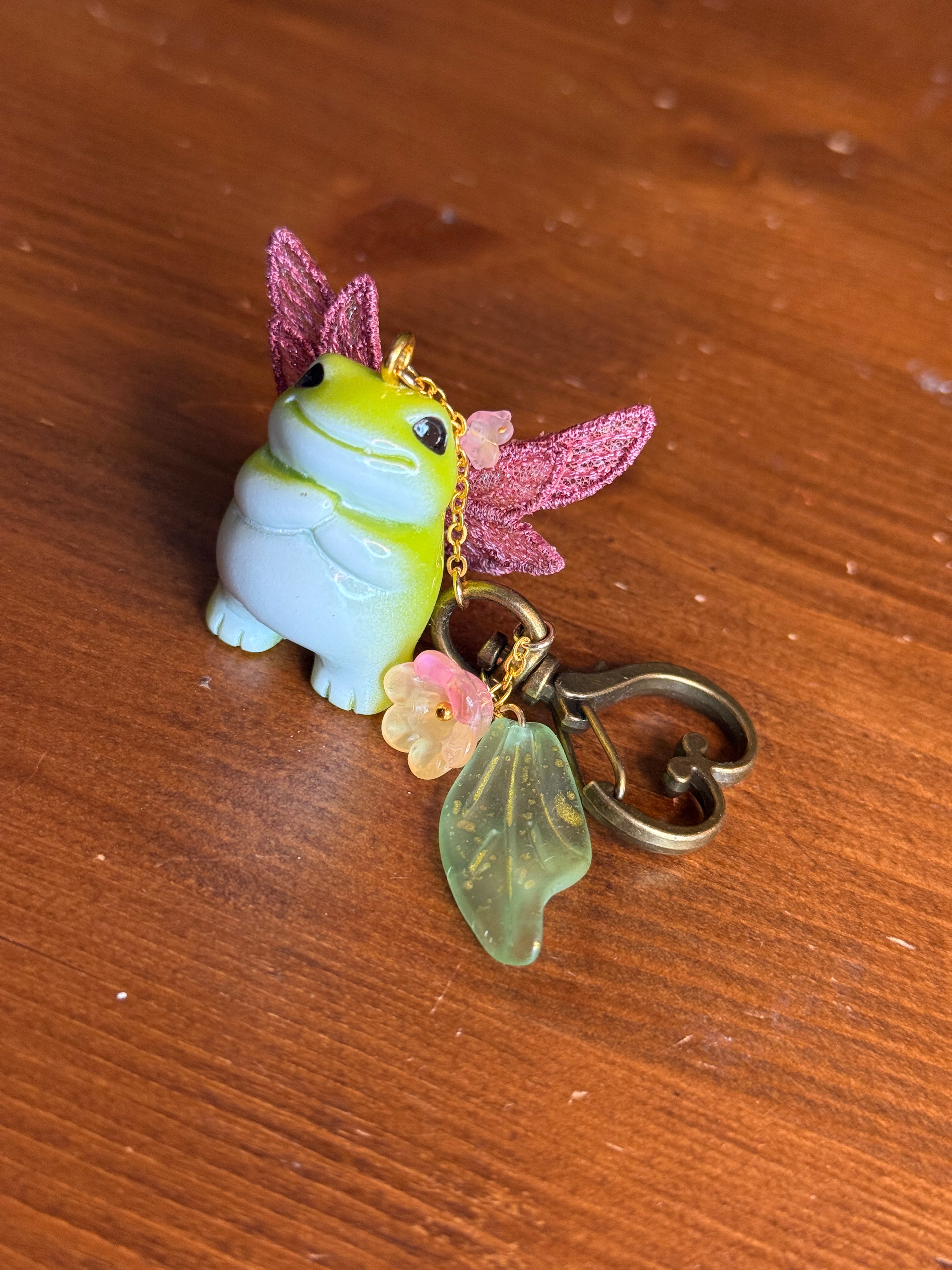 Porte-clés Grenouilles féériques