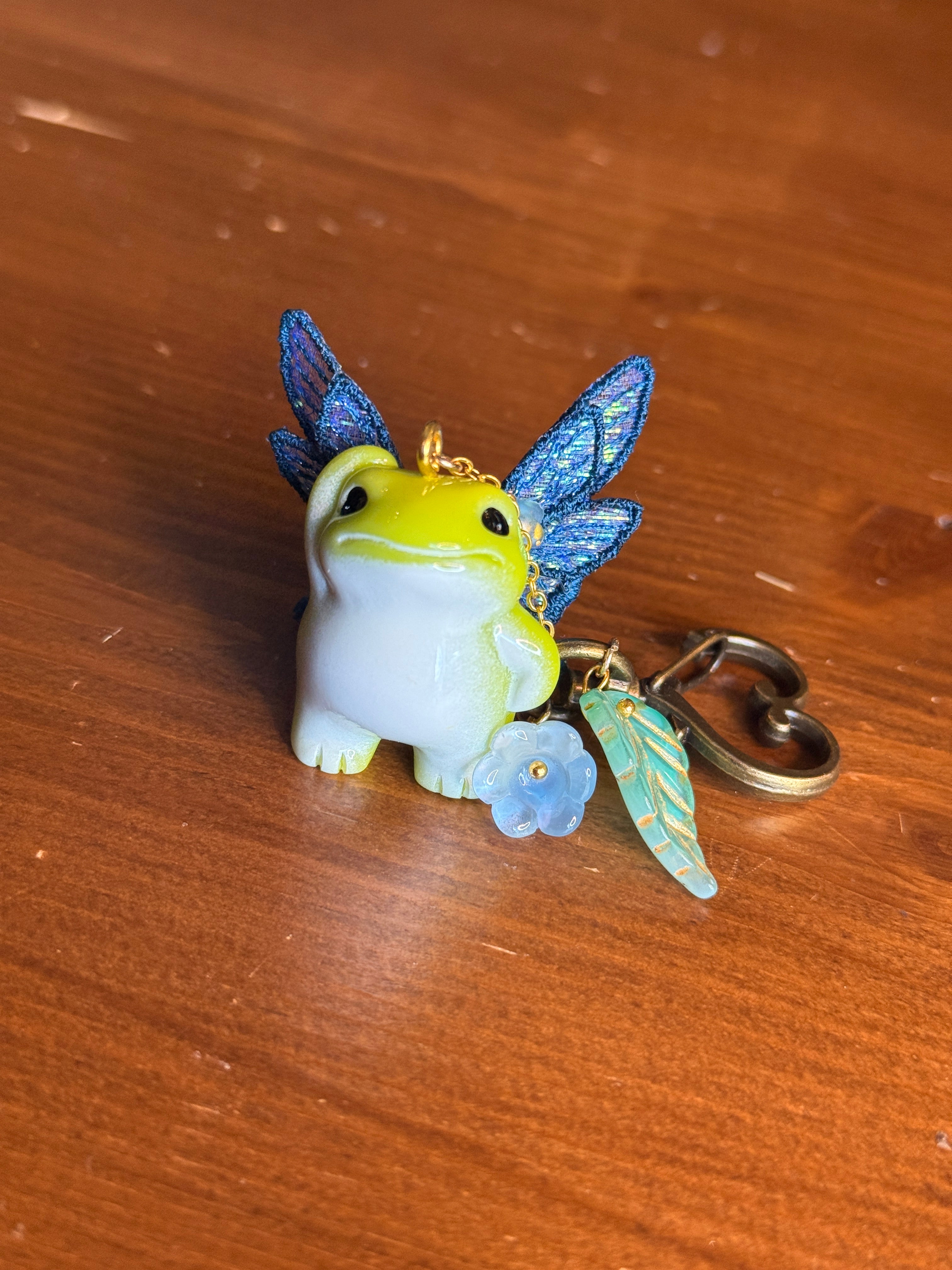 Porte-clés Grenouilles féériques