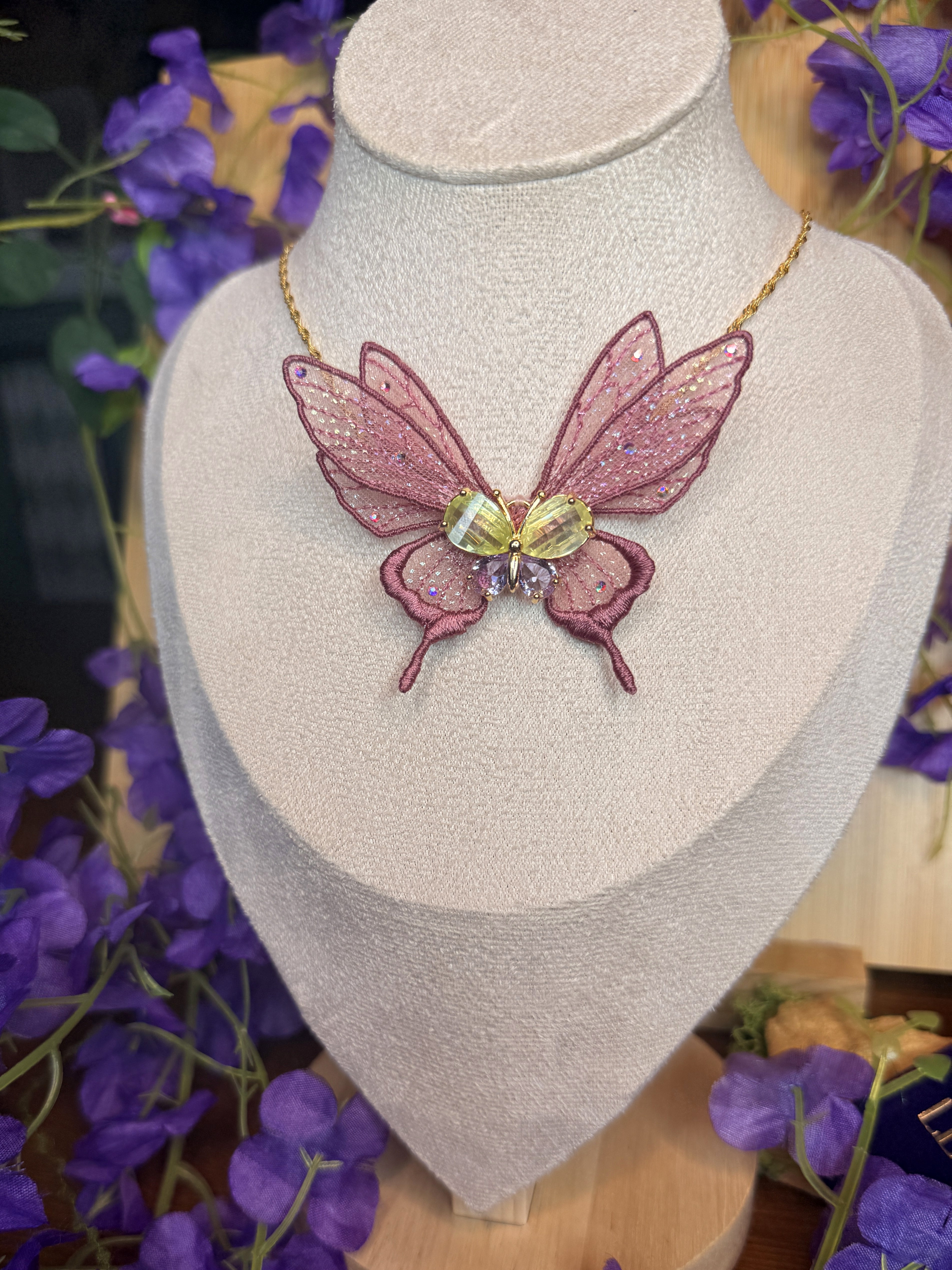 Collier féérique Nymphe