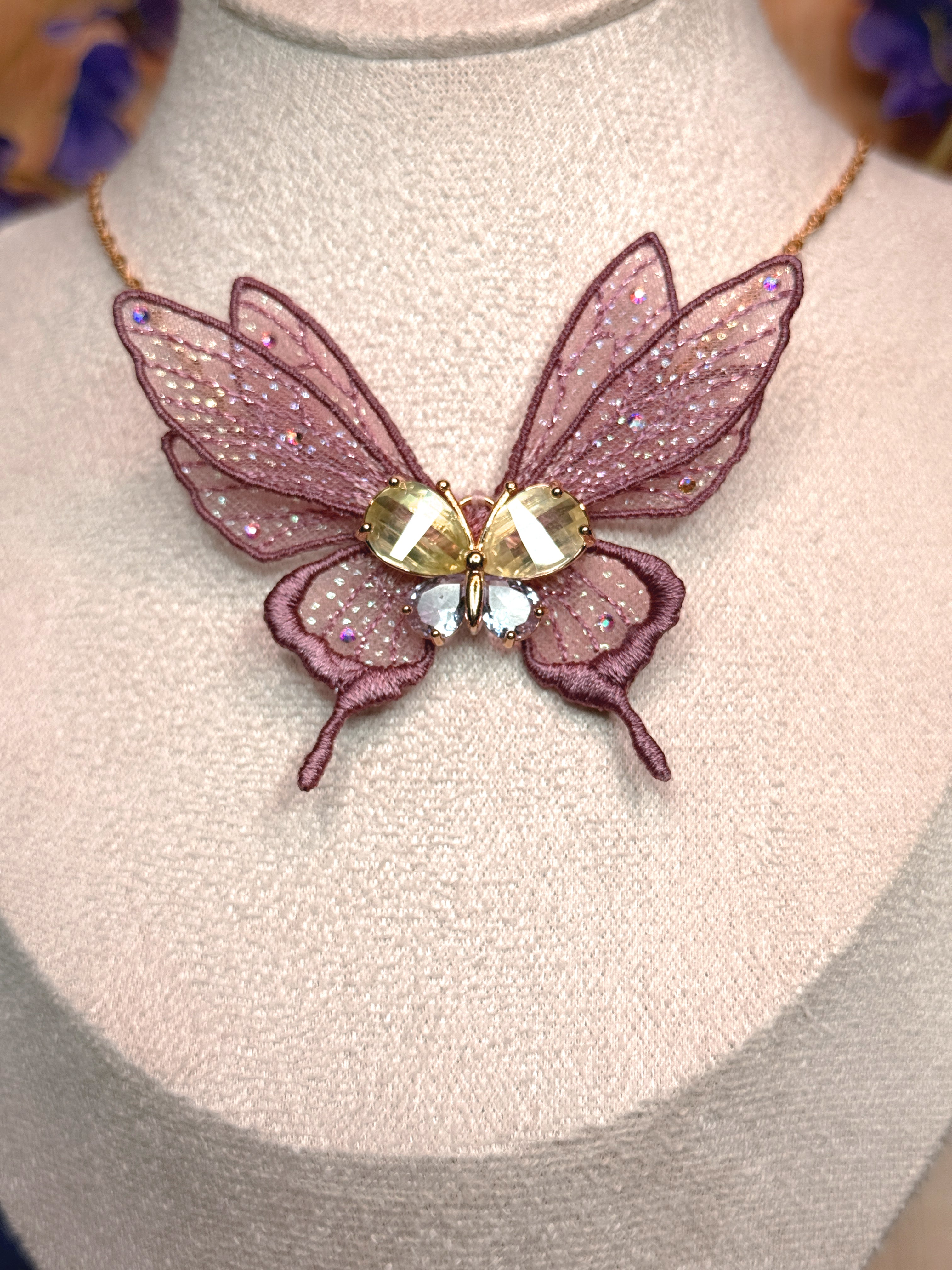 Collier féérique Nymphe